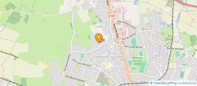 localisation de l'entreprise RSOURCE  VARENNES-VAUZELLES