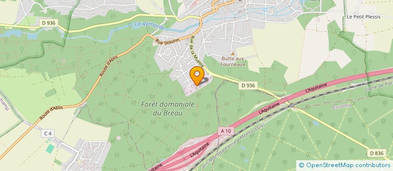 localisation de l'entreprise RSP à SAINT-ARNOULT-EN-YVELINES