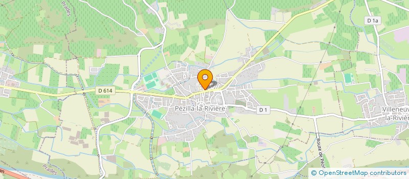 localisation de l'entreprise RSP  PEZILLA-LA-RIVIERE