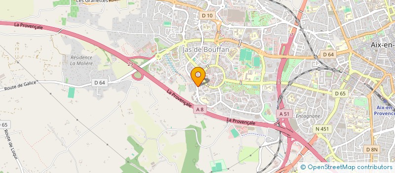 localisation de l'entreprise RSP BAT à AIX-EN-PROVENCE