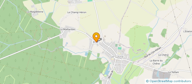 localisation de l'entreprise RSP CFSP  LE GAVRE