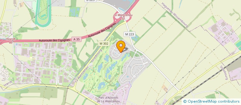 localisation de l'entreprise RSP DIFFUSION  LA WANTZENAU