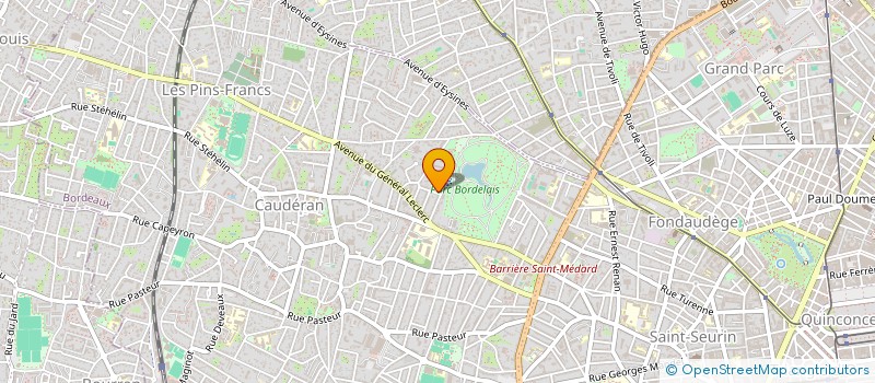 localisation de l'entreprise RSP INVEST  BORDEAUX