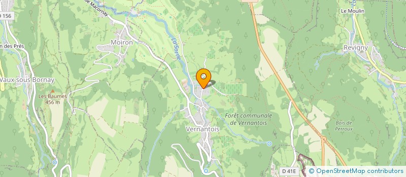 localisation de l'entreprise RSP INVEST  VERNANTOIS