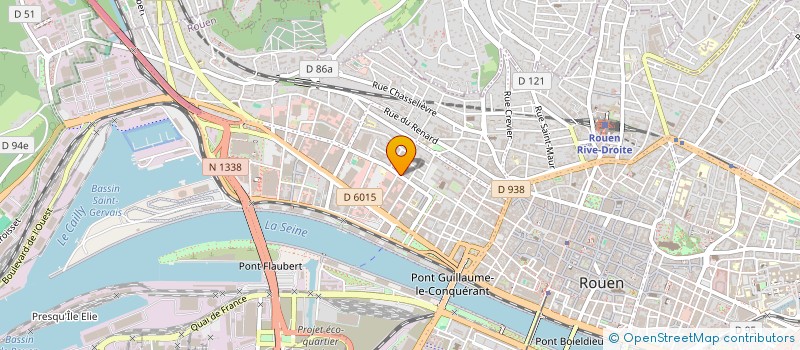 localisation de l'entreprise RSP REAL ESTATE  ROUEN