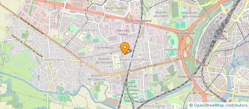 localisation de l'entreprise RSPIECEAUTO à STRASBOURG