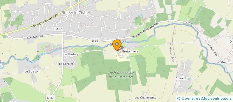 localisation de l'entreprise RSPO à CHAILLY-EN-BRIE