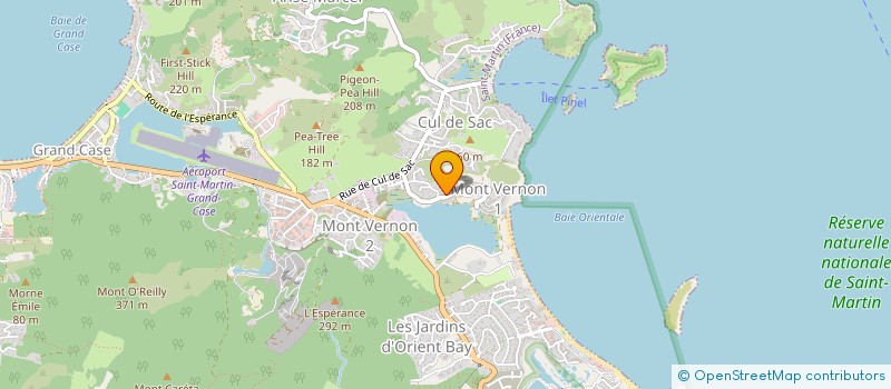 localisation de l'entreprise RSPS à SAINT MARTIN
