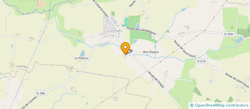 localisation de l'entreprise RSPS IMMOBILIER  COSMES