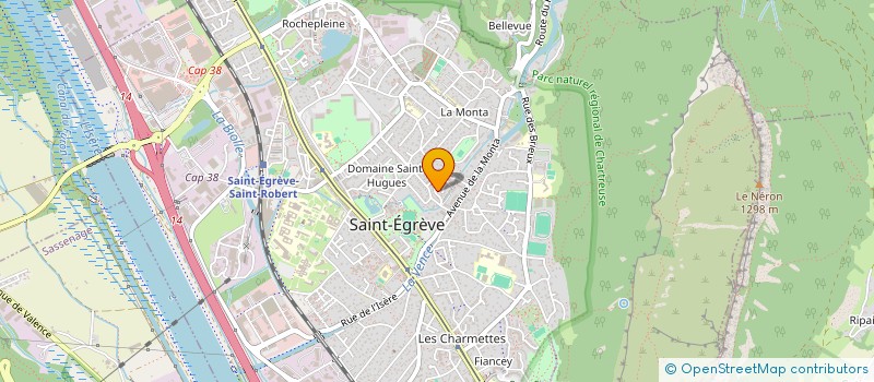 localisation de l'entreprise RSR IMMO  SAINT-EGREVE