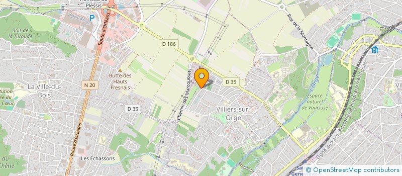 localisation de l'entreprise RSS SYSTEM à VILLIERS-SUR-ORGE