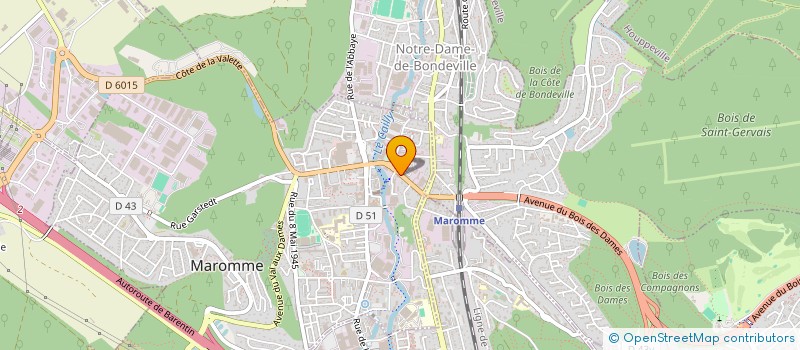 localisation de l'entreprise RSSL  MAROMME