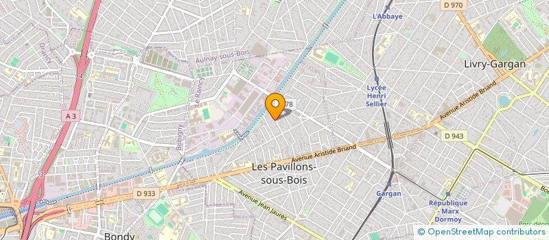 localisation de l'entreprise RST à LES PAVILLONS-SOUS-BOIS