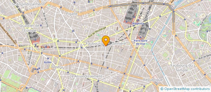 localisation de l'entreprise RST  PARIS