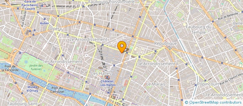 localisation de l'entreprise RST  PARIS