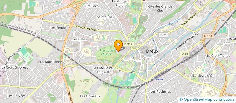 localisation de l'entreprise RST AUTO 28 à DREUX