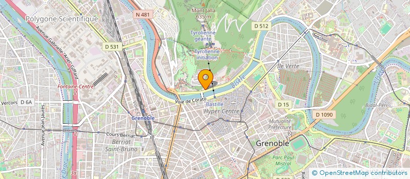 localisation de l'entreprise RST COMPAGNIE  GRENOBLE