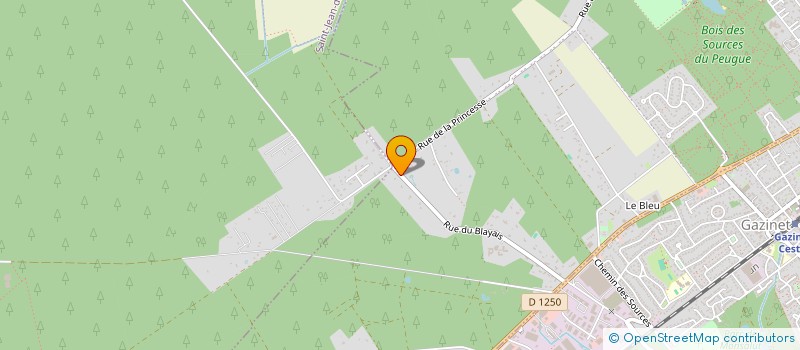 localisation de l'entreprise RST INVEST à PESSAC