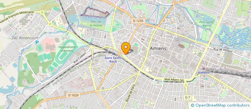 localisation de l'entreprise RST PROD à AMIENS