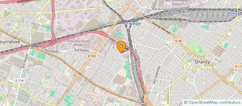 localisation de l'entreprise RST RENOV à DRANCY