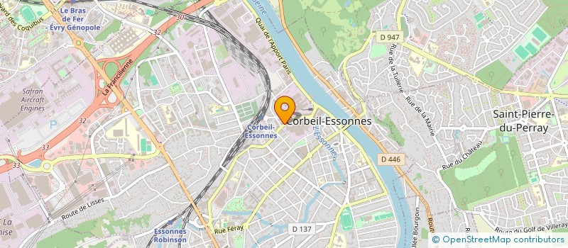 localisation de l'entreprise RST SERVICES à CORBEIL-ESSONNES