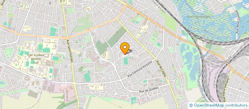 localisation de l'entreprise RST TELECOM à AMIENS