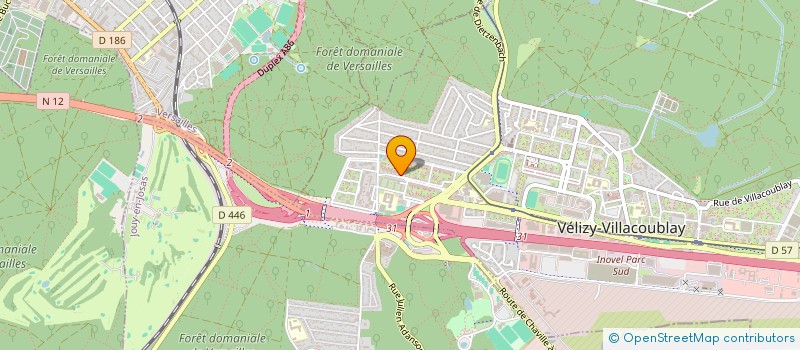 localisation de l'entreprise RSTAM  VELIZY-VILLACOUBLAY