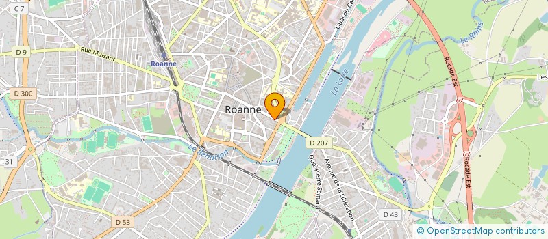 localisation de l'entreprise RSTARTR à ROANNE