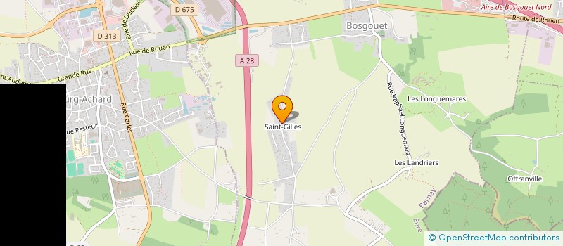 localisation de l'entreprise RSTD  BOSGOUET