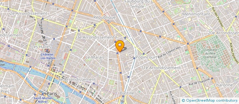 localisation de l'entreprise RSTM RESEAUX SERVICES TECHNIQUE ET MAINTENANCE  PARIS