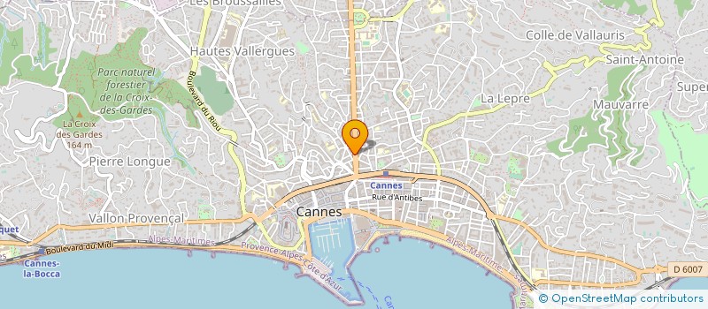 localisation de l'entreprise RSTS  CANNES