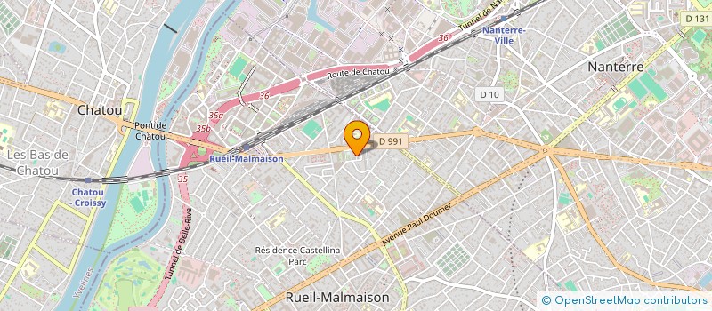 localisation de l'entreprise RSVE REAL ESTATE à RUEIL-MALMAISON