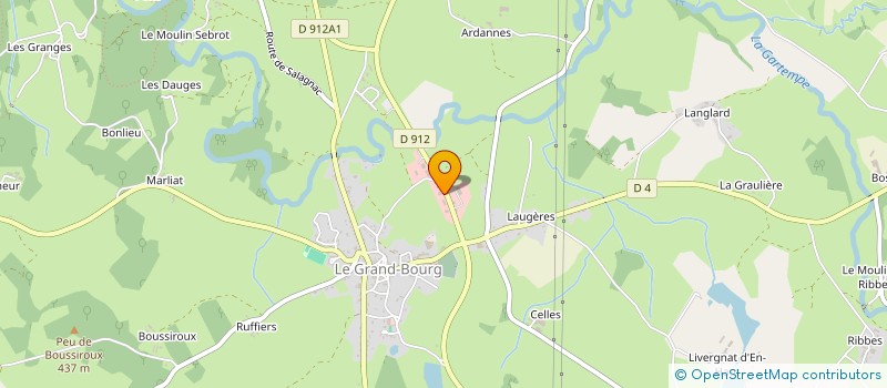 localisation de l'entreprise RSW  LE GRAND-BOURG