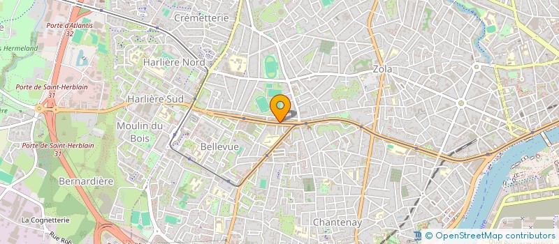 localisation de l'entreprise RSYSONE à NANTES
