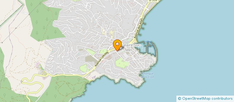 localisation de l'entreprise RT à CAVALAIRE-SUR-MER