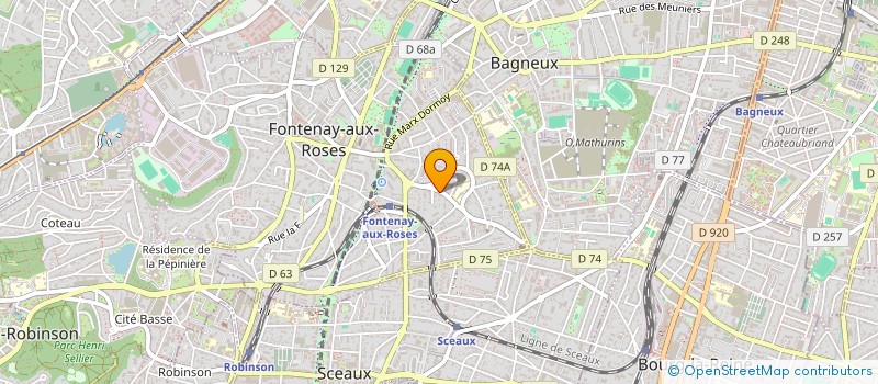 localisation de l'entreprise RT 54 RUE DE LA CONVENTION à FONTENAY-AUX-ROSES