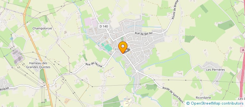 localisation de l'entreprise RT AUTOMOBILES  SAINT-MARS-D'OUTILLE