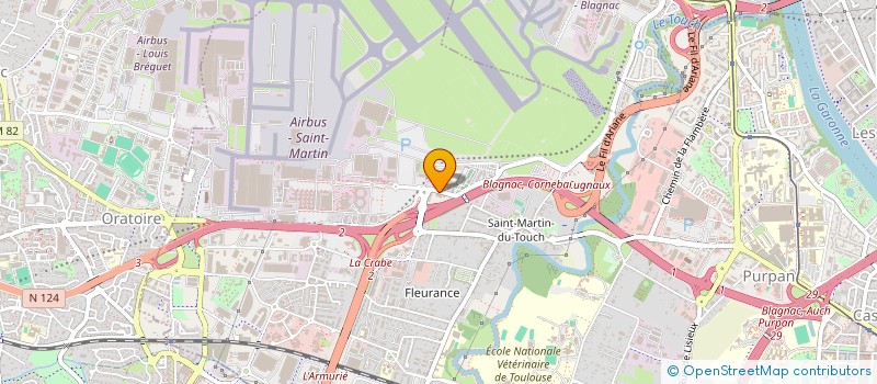 localisation de l'entreprise RT-BAT à TOULOUSE