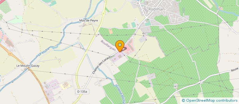 localisation de l'entreprise RT BATIMENT  BOUILLARGUES