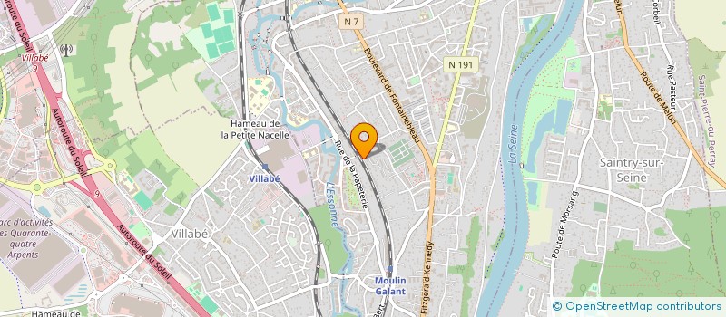 localisation de l'entreprise RT BATIMENT  CORBEIL-ESSONNES