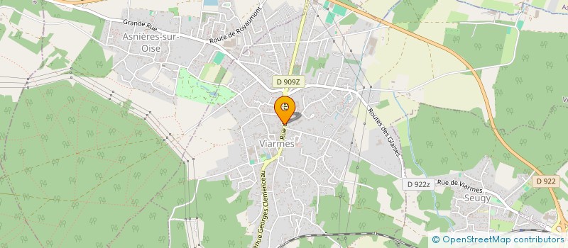 localisation de l'entreprise RT CASH & CARRY  VIARMES