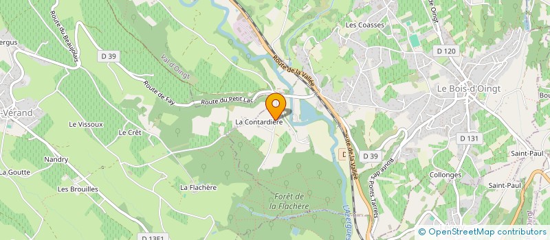 localisation de l'entreprise RT CONCEPT  VAL D'OINGT