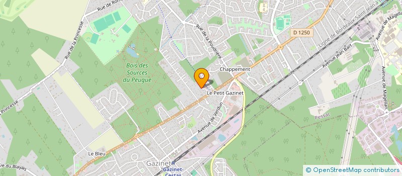 localisation de l'entreprise RT CONCEPT à PESSAC