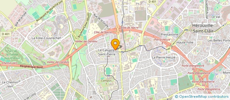 localisation de l'entreprise RT DISTRIBUTION à CAEN
