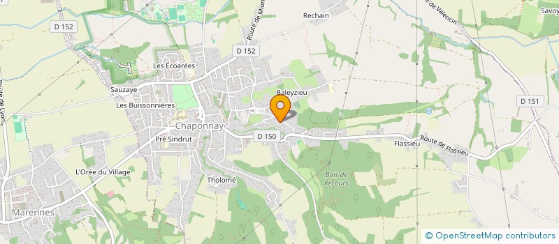 localisation de l'entreprise RT IMMO  MARENNES