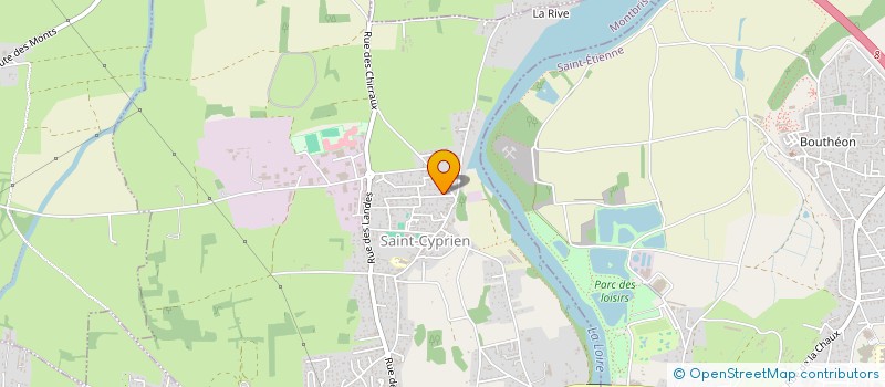 localisation de l'entreprise RT IMMO  SAINT-CYPRIEN