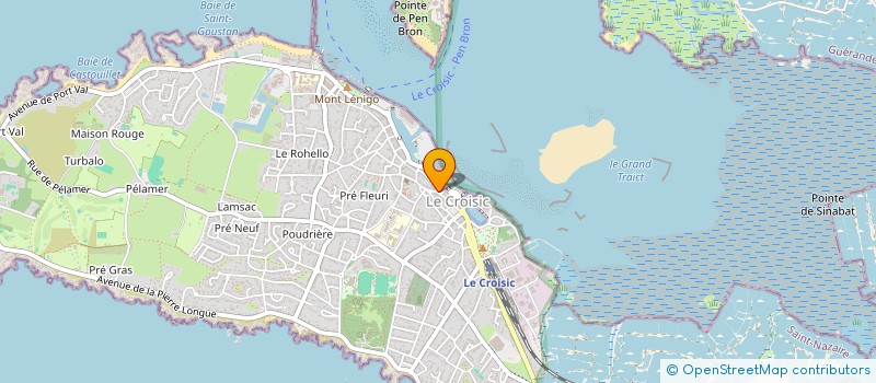 localisation de l'entreprise RT IMMO  LE CROISIC