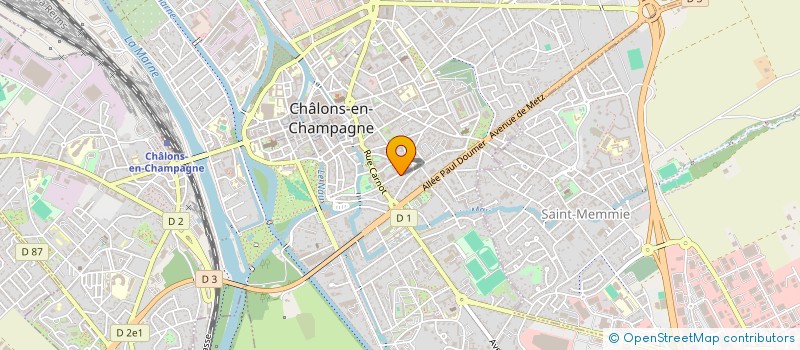 localisation de l'entreprise RT INVEST  CHALONS-EN-CHAMPAGNE