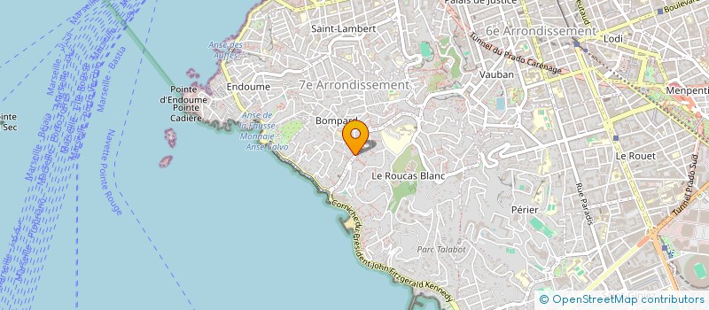 localisation de l'entreprise RT INVEST  MARSEILLE