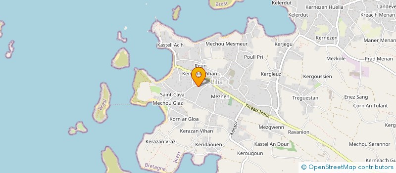 localisation de l'entreprise RT MECA SERVICES  PLOUGUERNEAU